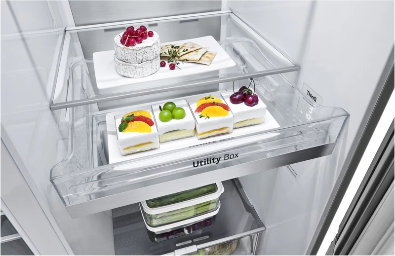 LG 635L Side By Side Refrigerator