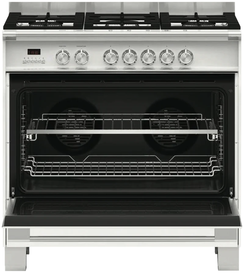 Fisher & Paykel 90cm Series 7 Classic 5 Burner Dual Fuel Cooker