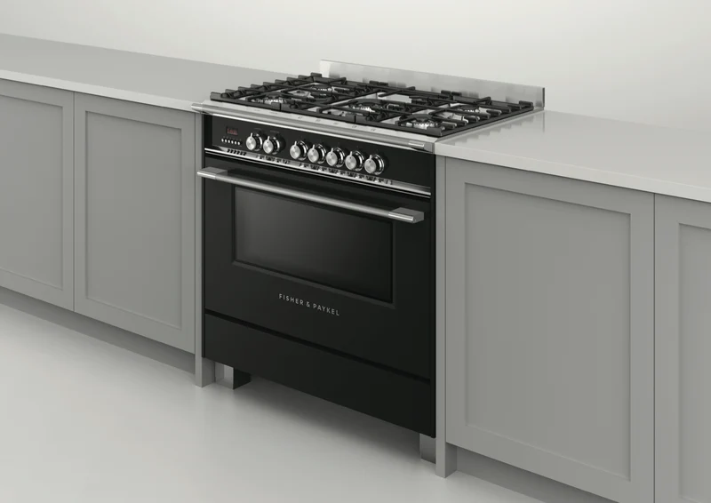 Fisher & Paykel 90cm Series 7 Classic 5 Burner Dual Fuel Cooker