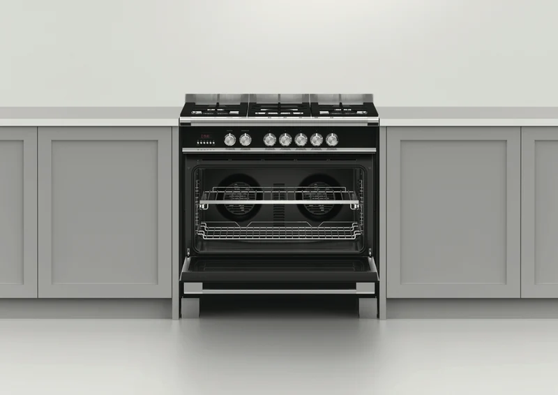Fisher & Paykel 90cm Series 7 Classic 5 Burner Dual Fuel Cooker