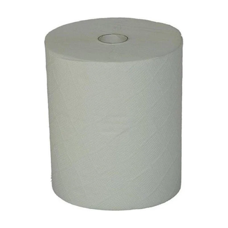 Papierhandtuchrolle Handtuchrolle hochweiß 6er Pack 2-lagig