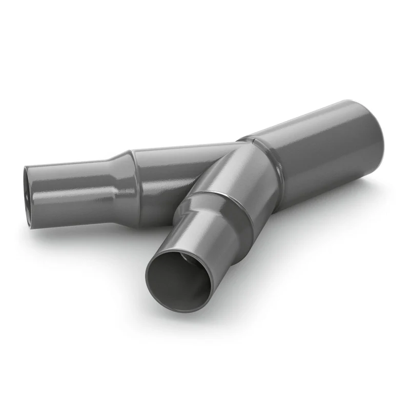IV Rohr Verteiler Y-Stück Ø 120 mm auf 100 mm