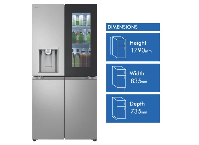 LG 508L InstaView Refrigerator