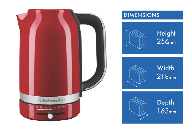 KitchenAid 1.7L Core Kettle Empire Red