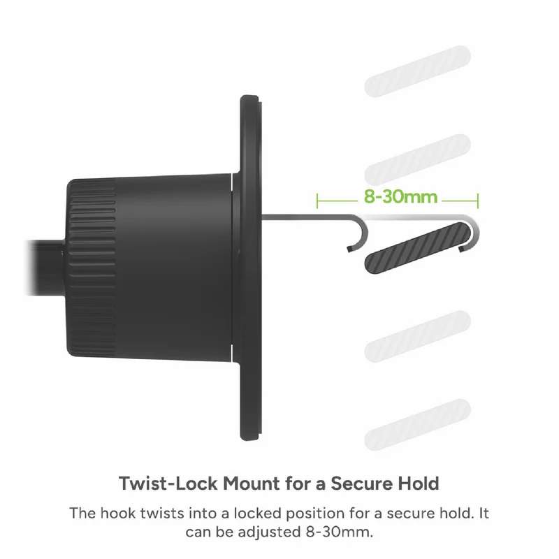 Mophie Snap+ wireless magnetic vent mount w/extention arm