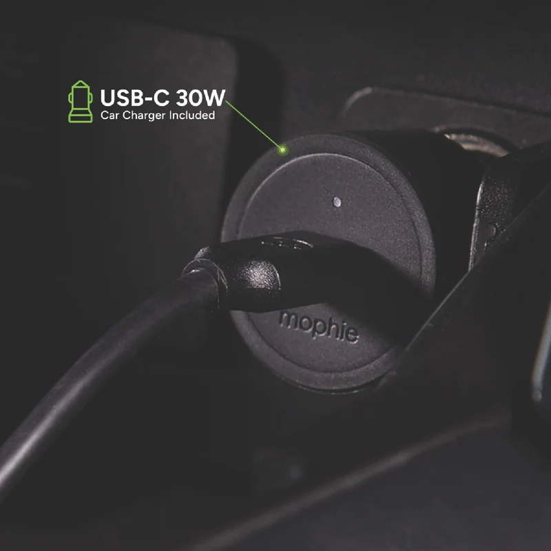 Mophie Snap+ wireless magnetic vent mount w/extention arm