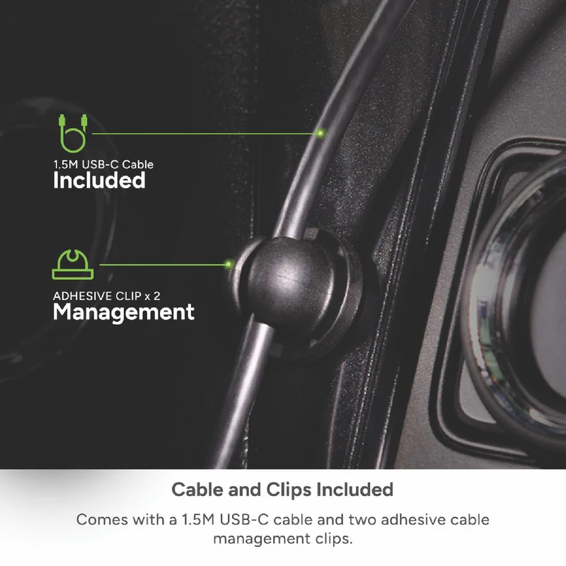 Mophie Snap+ wireless magnetic vent mount w/extention arm