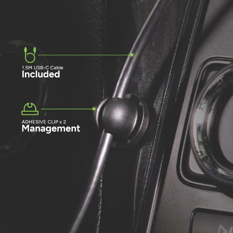 Mophie Snap+ wireless magnetic vent mount w/extention arm