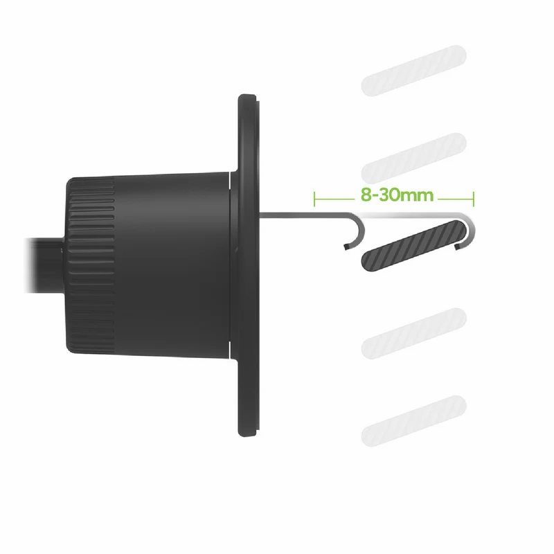 Mophie Snap+ wireless magnetic vent mount w/extention arm
