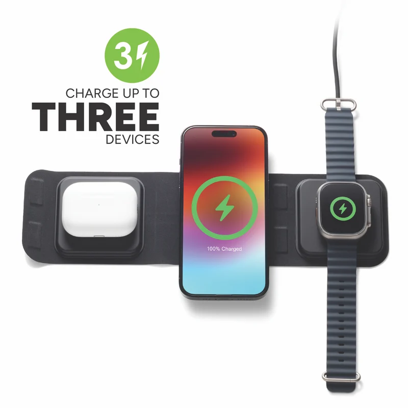 Mophie 3 in 1 MagSafe Travel Charger & Travel Case