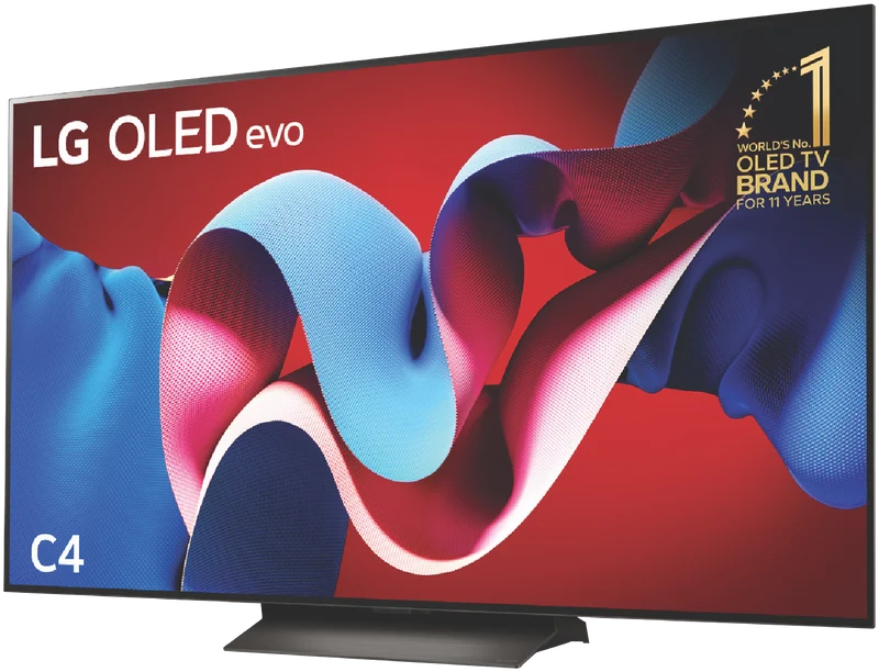 LG 65" OLED EVO C4 4K Smart TV 24