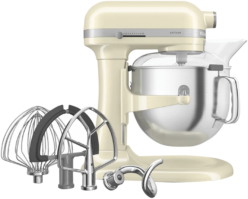 KitchenAid 6.6L Bowl Lift Stand Mixer Almond Cream
