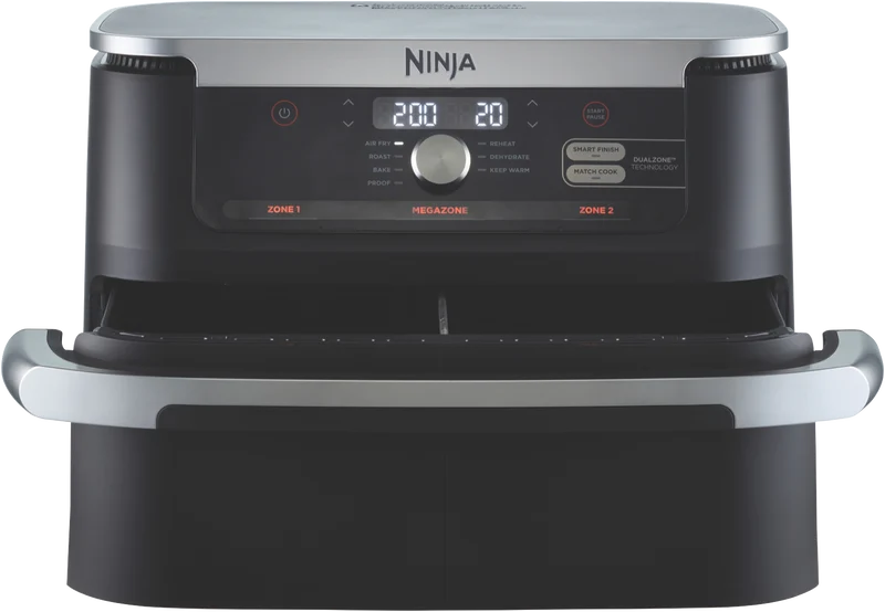 Ninja XXXL Flexi Drawer Air Fryer Silver Black