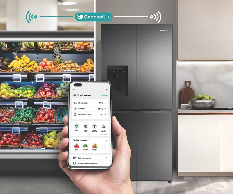 Hisense 483L French Door Refrigerator