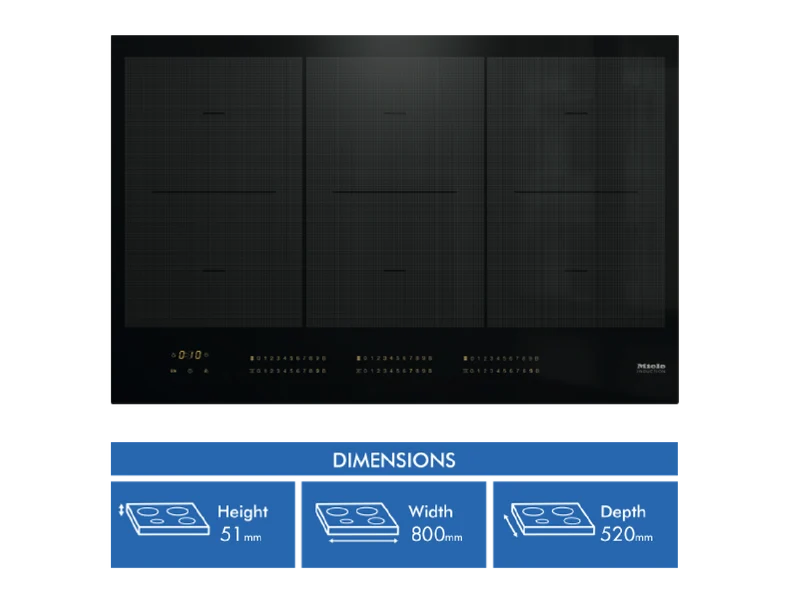 Miele 80cm Induction Cooktop