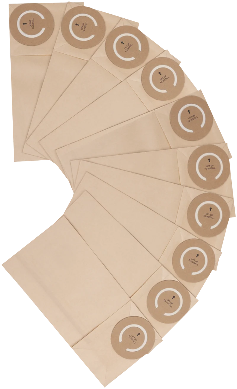 Hoover Commercial Backpack Dust Bags 10Pk