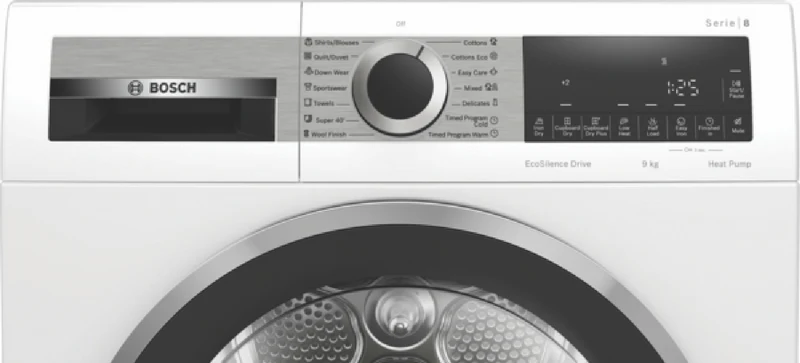 Bosch 9kg Heat Pump Dryer