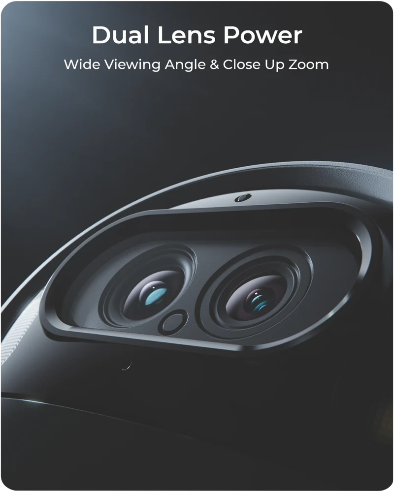 Reolink 4K Dual-Lens Wireless Security Camera + Solar Panel
