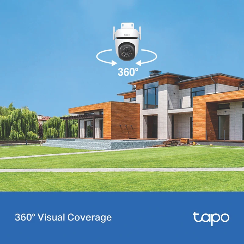 TP-LINK Tapo 2K Outdoor Pan/Tilt Security Wi-Fi Camera