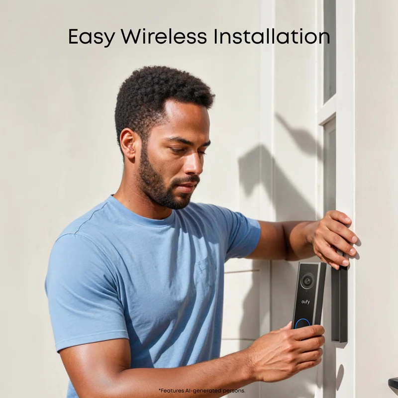 eufy 2K Wireless Video Doorbell C30 (V2)