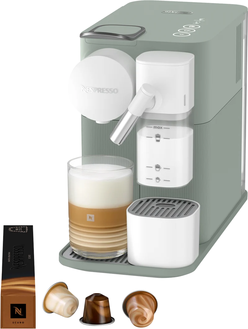 Nespresso Lattissima One Capsule Coffee Machine Green