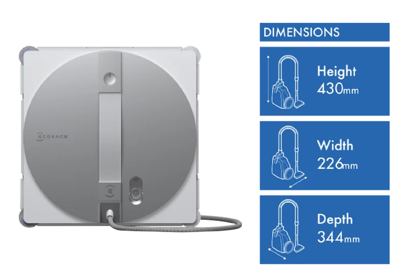 Ecovacs WINBOT W3 OMNI Robotic Window Cleaner
