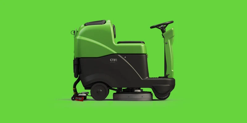 Mit Service-Garantie. Aufsitzscheuersaugmaschine IPC-Gansow CleanTime CT81 mit APC (2 Bürsten)