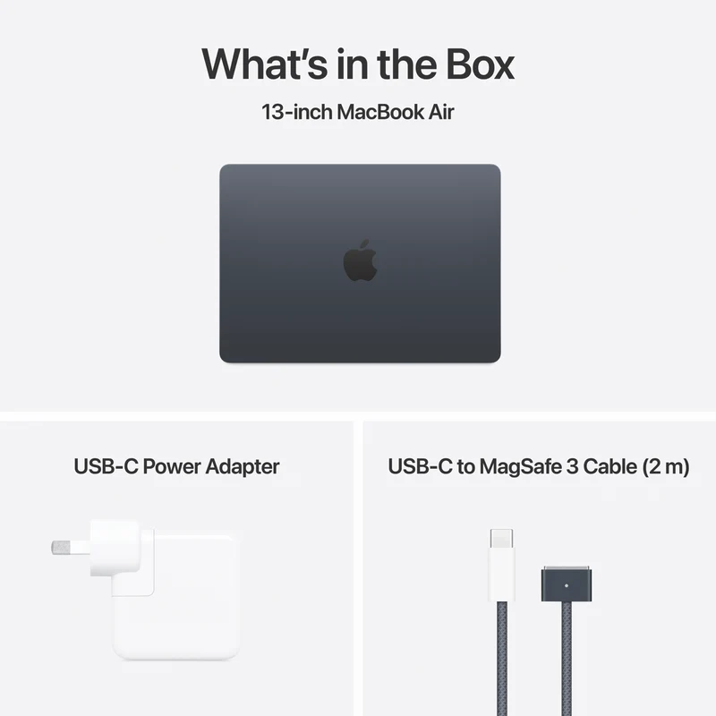 Apple MacBook Air 13" M4 chip 24GB 512GB - Midnight