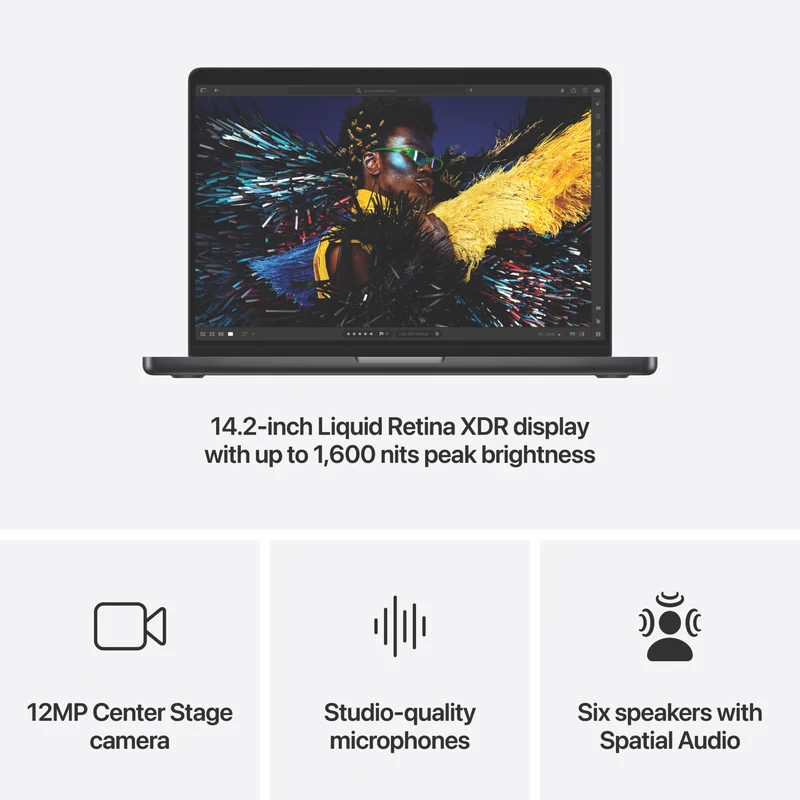 Apple MacBook Pro 14" with M4 Pro chip 24GB 512GB - Space Black