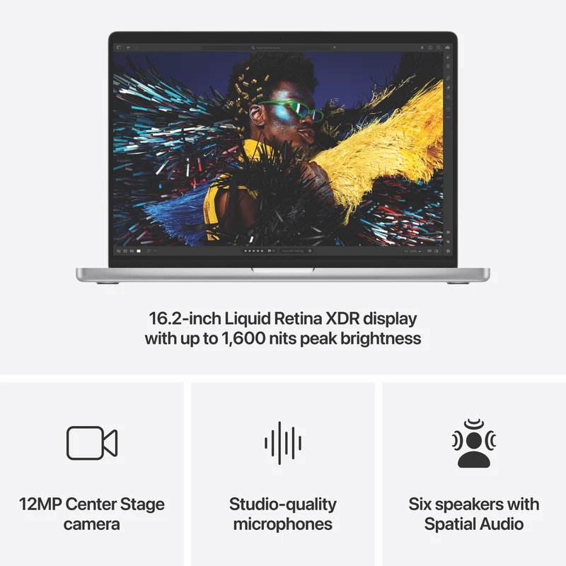 Apple MacBook Pro 16" with M4 Max chip 48GB 1TB - Silver
