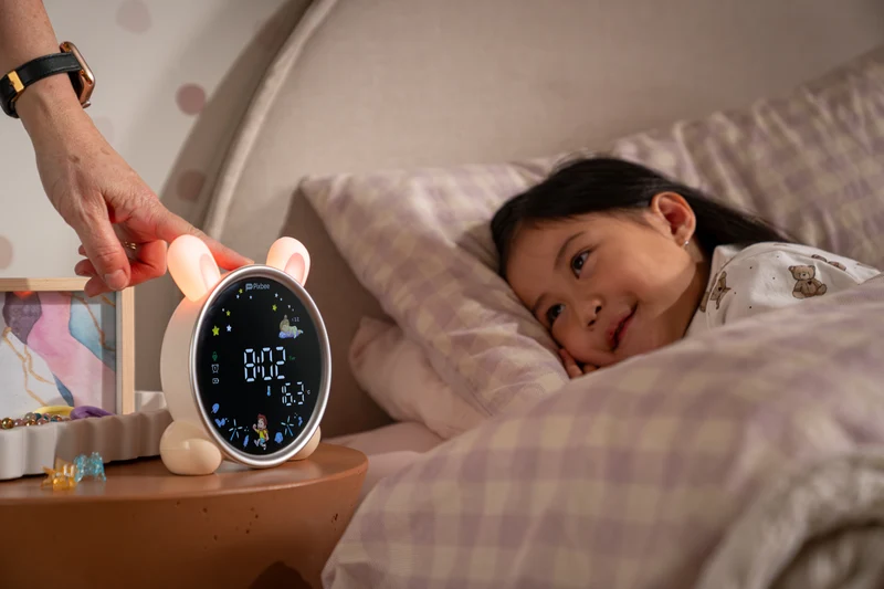 Pixbee Glow Sleep Training Light and Alarm Clock
