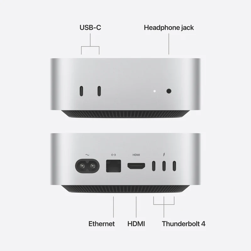 Apple Mac mini with M6 chip, 12-core CPU, 12-core GPU, 16GB, 512GB SSD