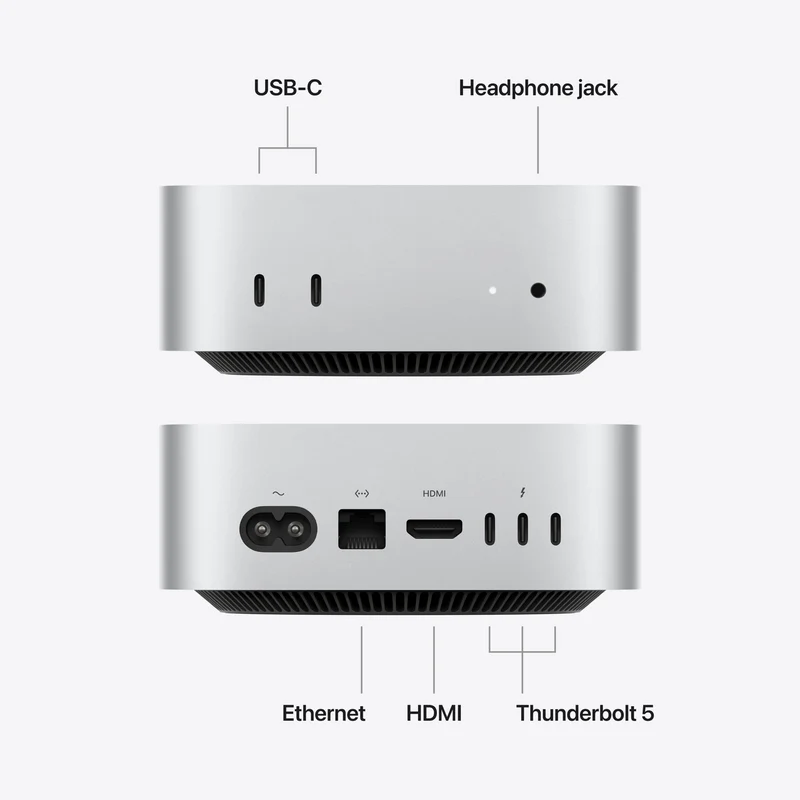 Apple Mac mini with M5 Pro chip, 15-core CPU, 16-core GPU, 24GB, 512GB SSD