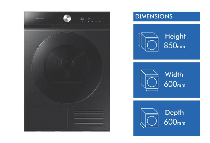 Samsung Bespoke 9kg Heat Pump Dryer
