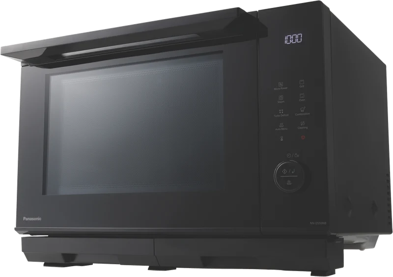 Panasonic 27L 1000W 4-in-1 Flatbed Convection Oven Black