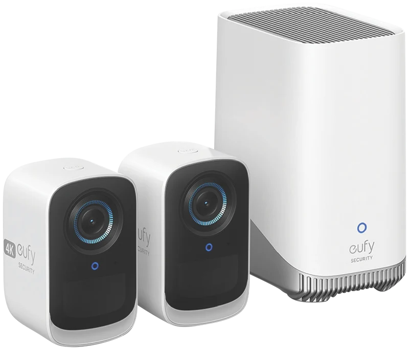 eufy Security Eufycam 3C (2 Pack) & Homebase 3