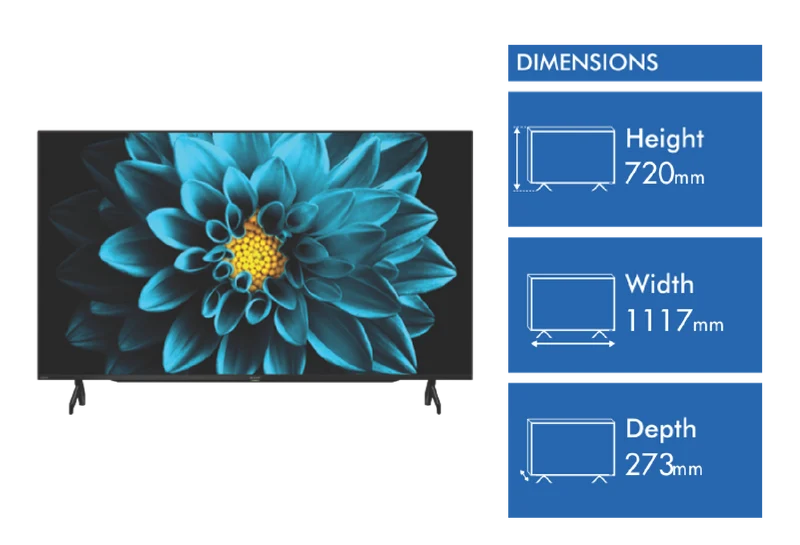 Sharp 50" UHD Android TV 23