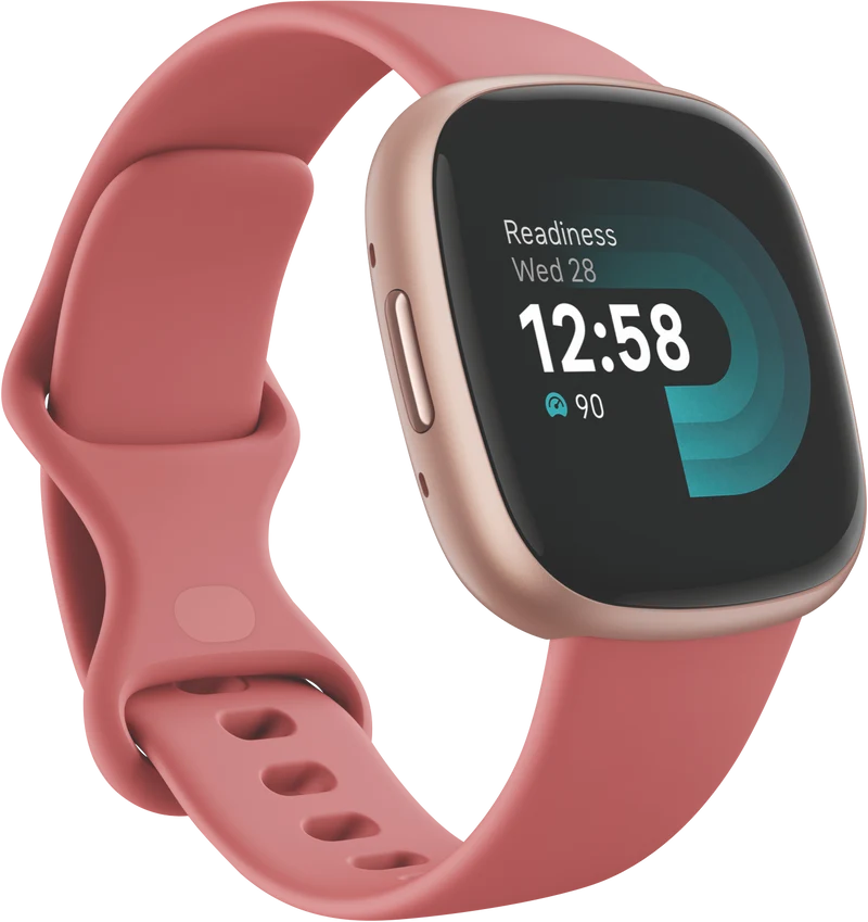 Fitbit Versa 4 Pink Sand/Copper Rose Aluminium