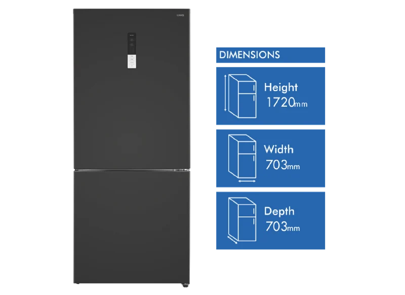 CHiQ 396L Bottom Mount Refrigerator