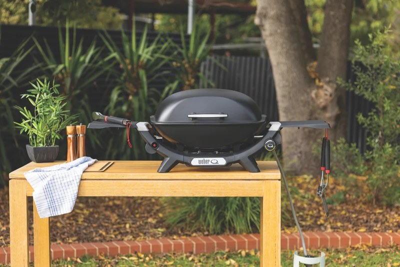 Weber Q 2000N LP Midnight Black