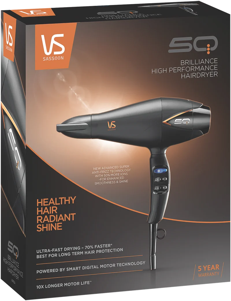 VS Sassoon 5Q Brilliance High Performance Hair Dryer