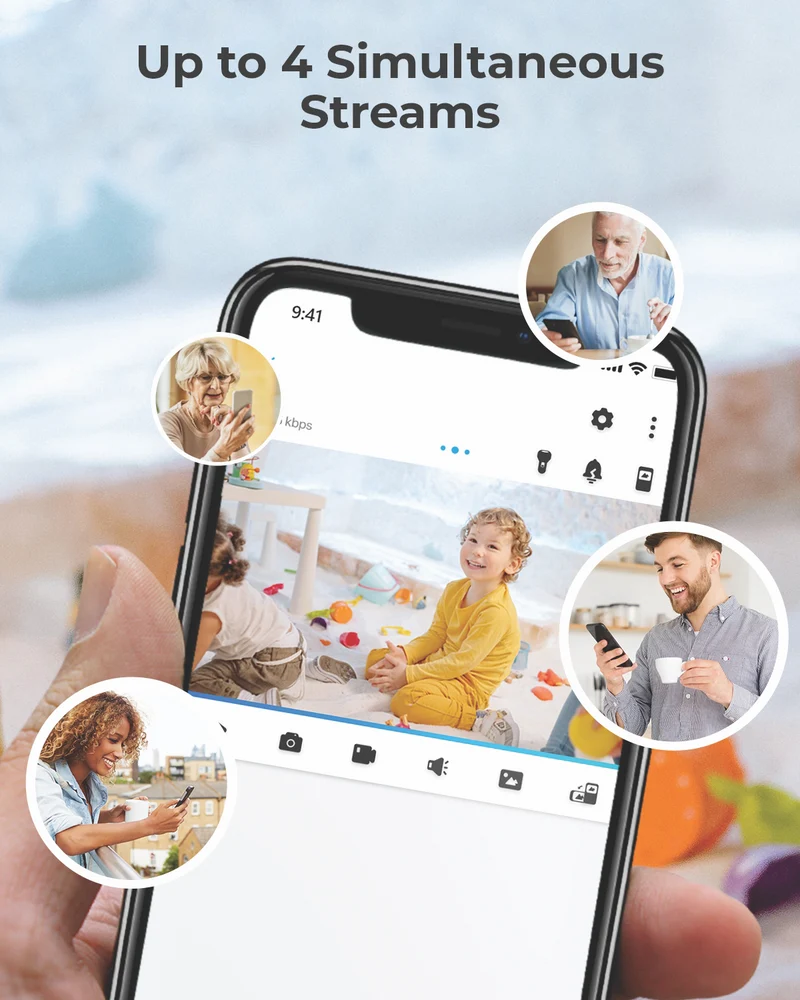 Reolink 2K Pan & Tilt Indoor WiFi Security Camera