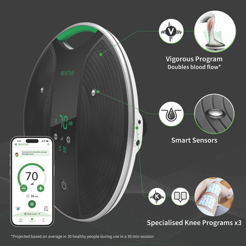 REVITIVE Coach with Knee Therapy