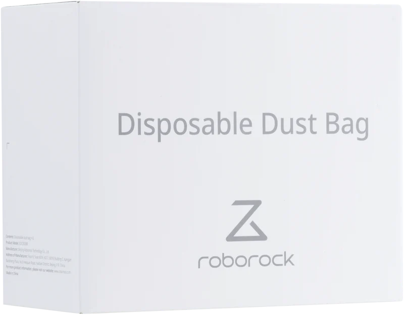 Roborock Disposable Dust Bag White 6 Pack - S8 Pro Ultra, Q8 Max Plus