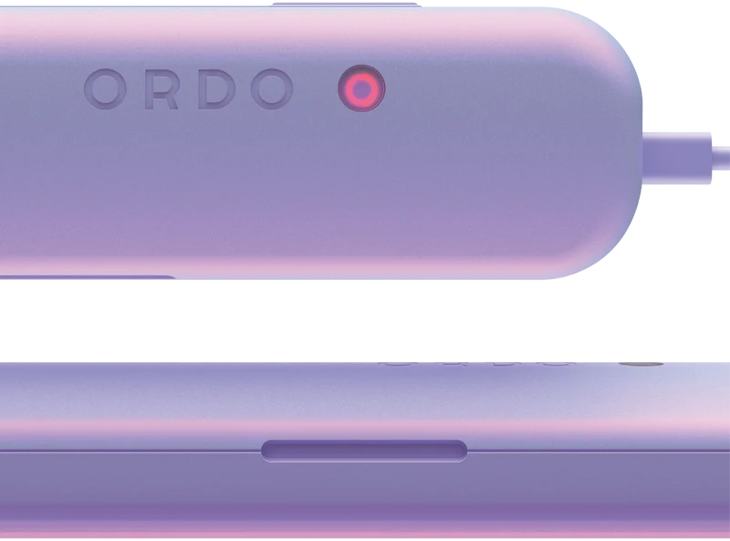 Ordo Sonic Plus Charging Travel Case Pearl Violet