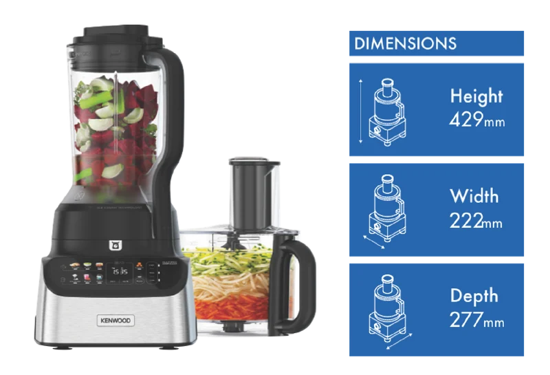 Kenwood Multi Pro One Touch Food Processor And Blender Silver