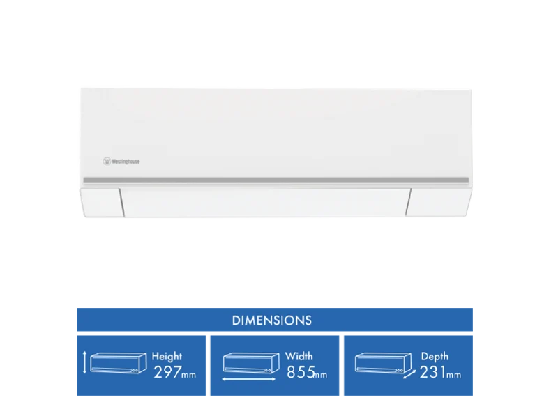 Westinghouse C2.7kW H3.5kW Reverse Cycle Split System