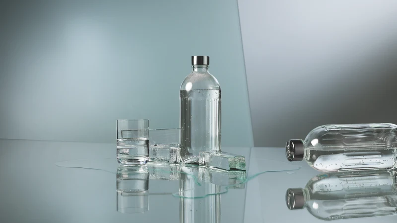 aarke Glass Water Bottle Pro
