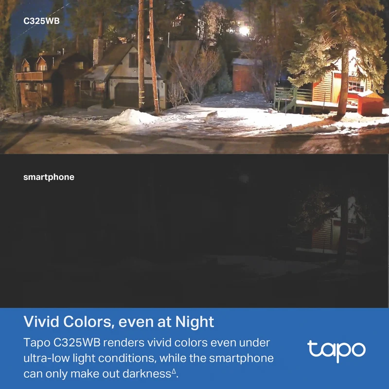 TP-LINK Tapo 2K Outdoor Security Wi-Fi Camera Pro Night Vision