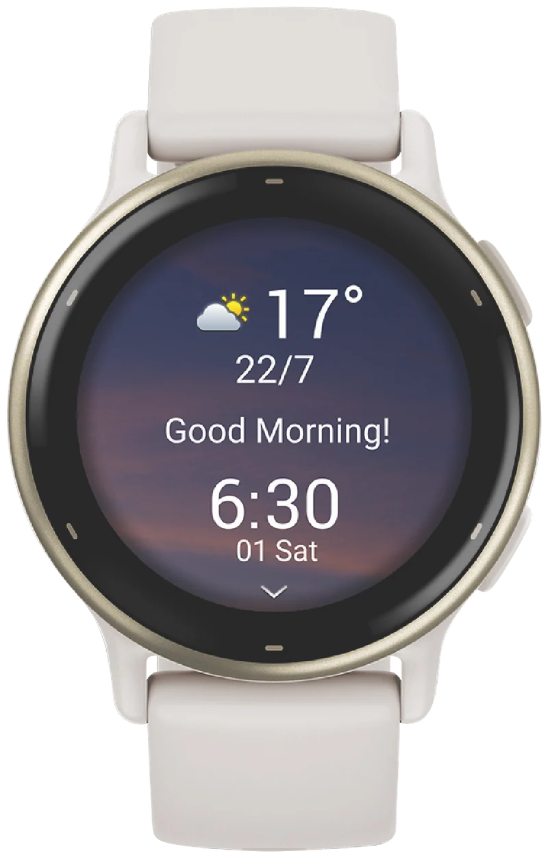 Garmin Vivoactive 5 - Ivory/Cream Gold